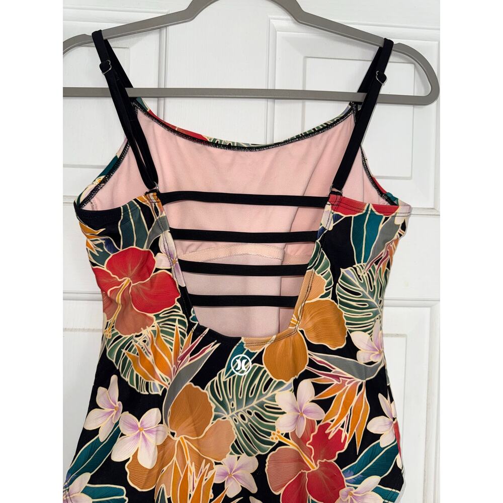 Hurley Women's One Piece SwimSuit, Caribbean Dreaming - size M - SW4 - Picture 5 of 11
